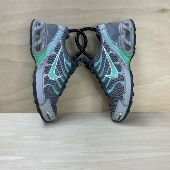 Nike Womens Air Max Torch 4 343851-030 Gray Green Running Shoes Lace Up Sz 5.5 - Picture 5 of 9